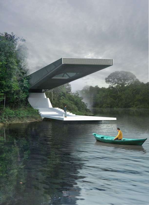 Competition entry for Nature Observatory of Amazonia by Nicola Bowman and Cameron Suisted