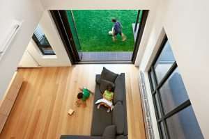 family living areas open plan